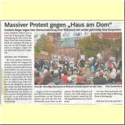 2014 11-12 NK Massier Protest gegen Haus am Dom